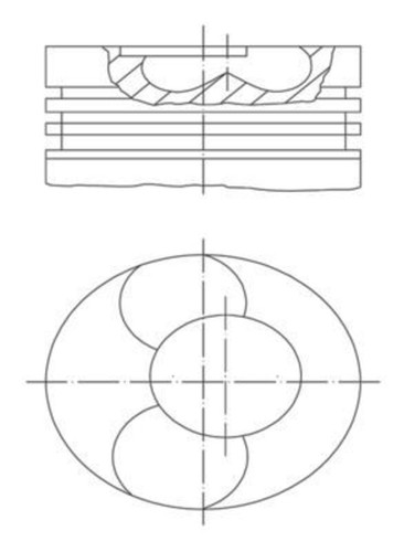 Mahle pistons for - , volvo