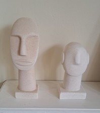 Pair Of Greek Minimal Plaster