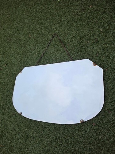 Vintage frameless wall mirror - frameless,