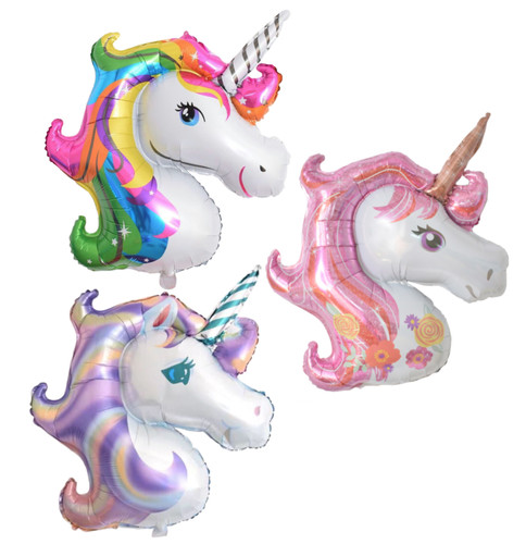 Supershape unicorn head - 42",