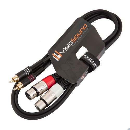 Female xlr x rca gold - 2,