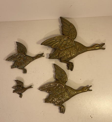 Set vintage brass - 4,