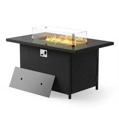 Outdoor propane gas fire pit - outdoor,
