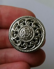 Vintage 1950s Button Cover Nony New York Signed