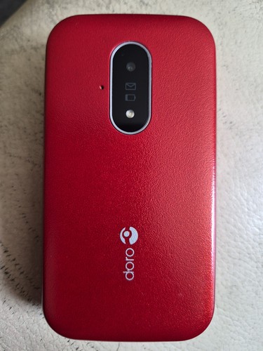 Doro phone 6620 red - doro, white
