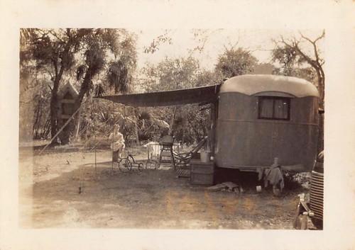 1945 campsite canned ham - campsite,