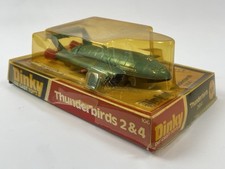 Vintage Thunderbird 2 & 4 Model Set Made By Dinky in 1976 - No. 106 & Box