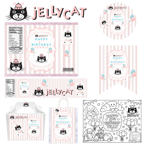 Cat personalised kids - cat,