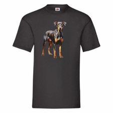 Doberman T Shirt Small-2XL