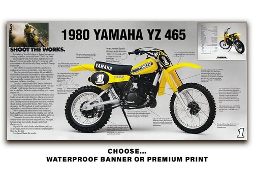 1980 yamaha 465 - 465, banner