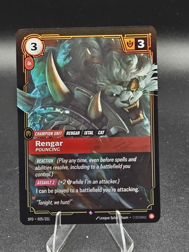 Rengar pouncing spiritforged - rengar, pouncing-