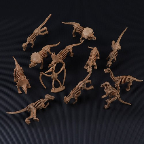 12pcs light brown dinosaur - 12pcs,