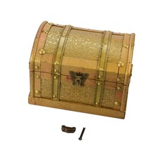 Retro wooden pirate treasure - retro,