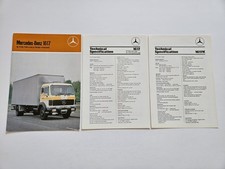 MERCEDES BENZ 1617 TRUCK SALES
