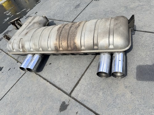 Bmw e46 exhaust backbox - m3,