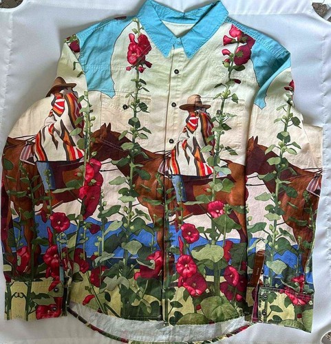 Men 2xl western cowboy - men’s,