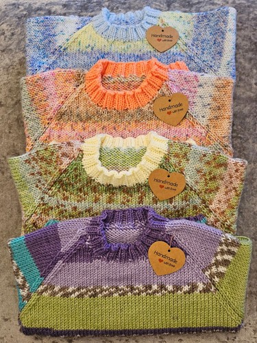 Hand knitted childrens - childrens, jumper