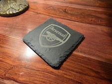 Arsenal Stone Coasters - Slate