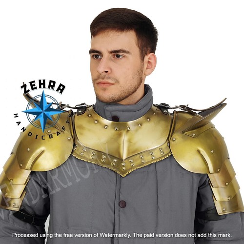 Zehra knight pauldrons gorget - knight,