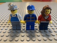 Lego minifigures miner camper - lego,
