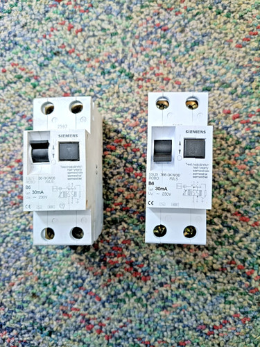 Siemens 30ma rcbo - siemens, double