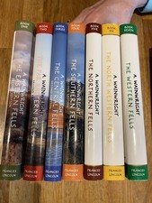 Full set of Seven Wainwright Pictorial Guide To The Lakeland Fells