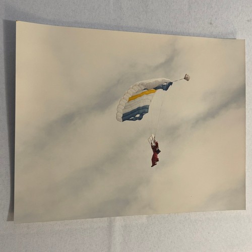 Vintage skydiving parachute - skydiving,