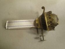 Vintage Brass Duplex Oil / Paraffin Lamp Double Burner & New 1" Wicks Works Well