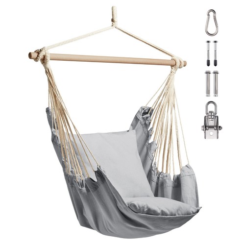 Hanging chair outdoor - hanging, grey