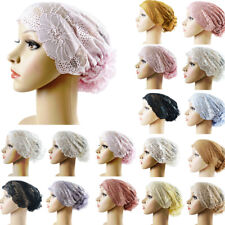 Muslim Women Inner Lace Cap Turban Hijab Islamic Underscarf Head Wrap Bonnet Hat