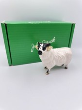 Boxed Beswick Black-Faced Ram figurine. Beautiful Condition Ram Figurine