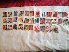 WILLS- GARDEN FLOWERS NEW VARIETIES 1938 34 cards