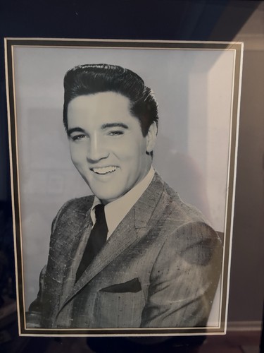 Elvis presley framed picture - elvis,