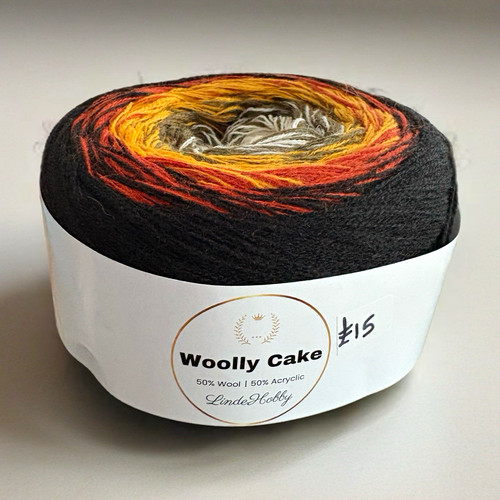 Lindehobby woolly cake - lindehobby,