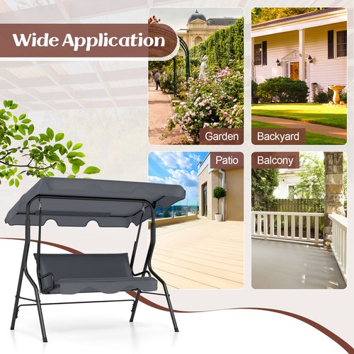 Seater patio swing - 3-seater, chair