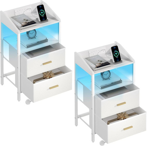 Bedside tables set - bedside, 2