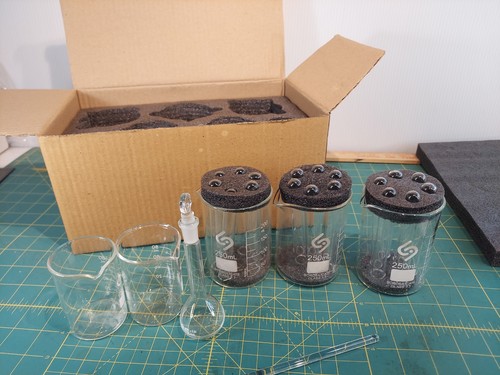 Basic lab glassware expand set - lab,