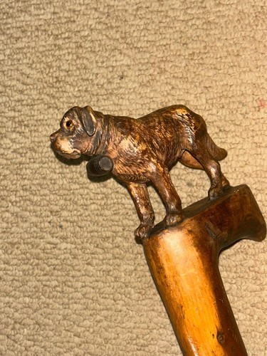 Antique walking stick cane - walking,