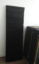 BRAND NEW Black Plush Divan