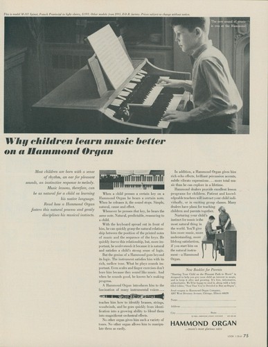 1964 hammond organ - hammond,