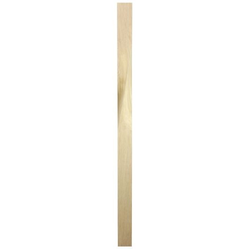 Oak square twist - oak, newel