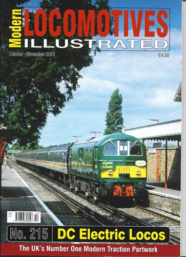 Modern locomotives illustrated - locomotives,
