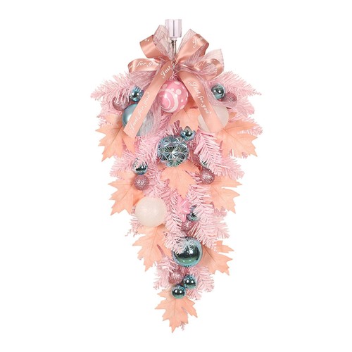 Colorful christmas teardrop - colorful,