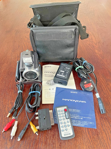 Sony handycam dcr sr80 60gb - sony,
