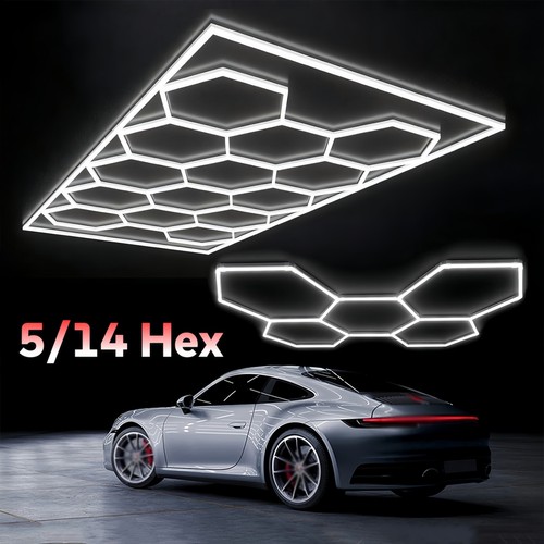 Hexagon garage lights - hexagon,
