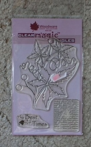 Woodware the vine clear stamps - vine,