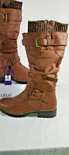 Knee High Boots Lotus Juniper