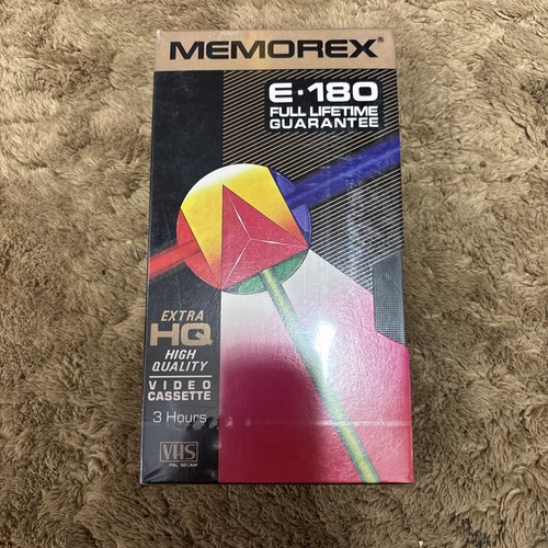 Memorex e180 high standard vhs - e180,