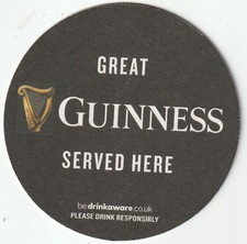 BEER MAT - GUINNESS - GREAT