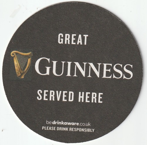 Beer mat guinness great - guinness,